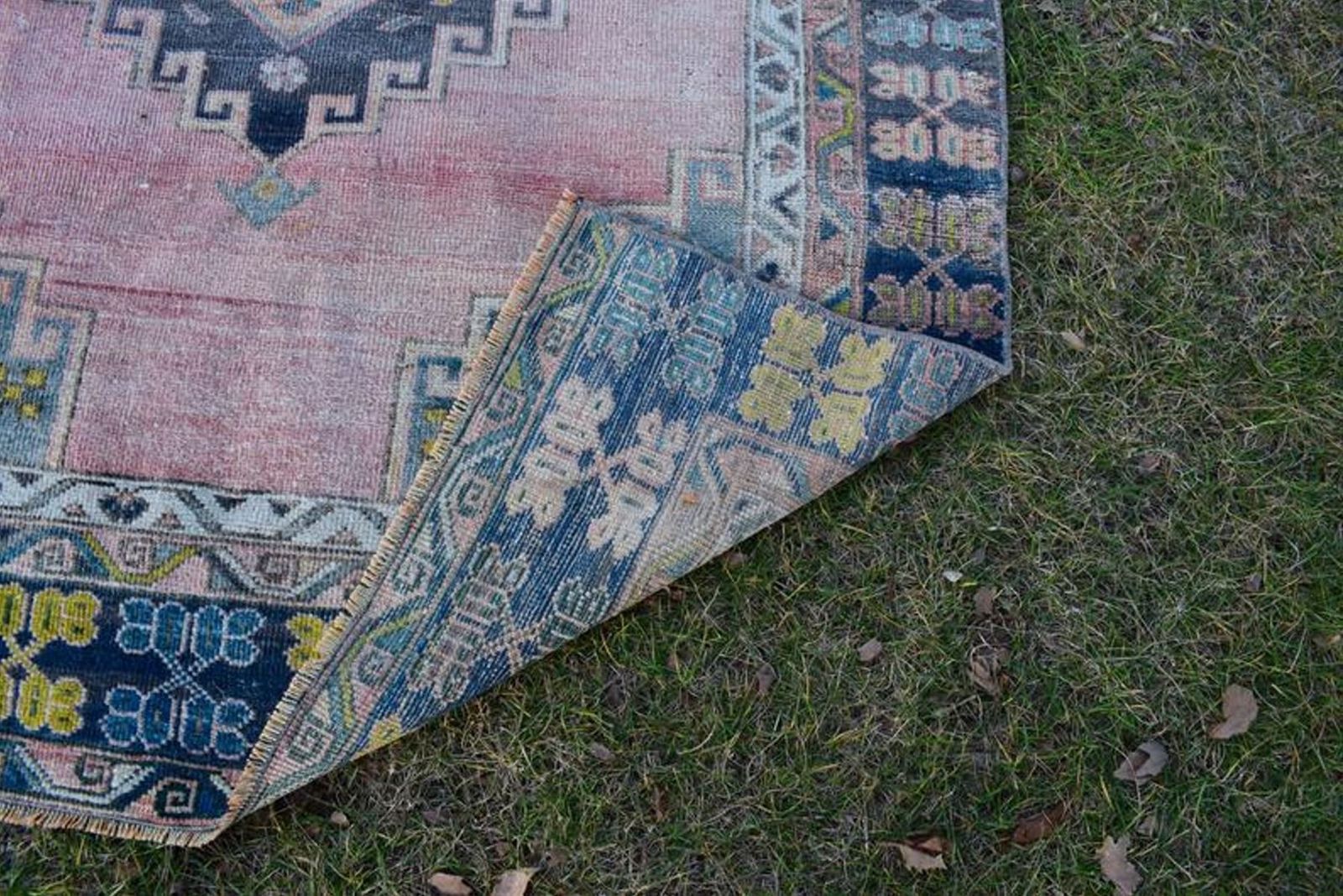 Vintage Oushak Runner Rug photo vintage