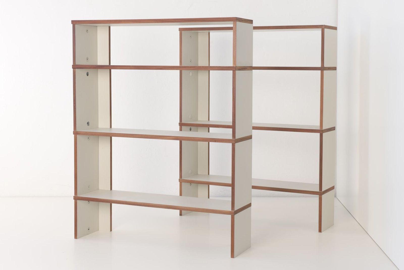 Furniture M 125 Shelves By Hans Gugelot For Bofinger, 1950s, Set Of 2 photo