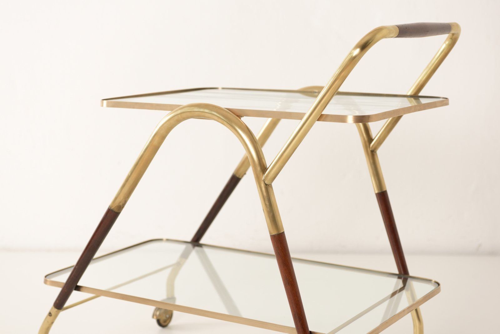Italian Tea Cart By Cesare Lacca For Cassina, 1950s photo Furniture