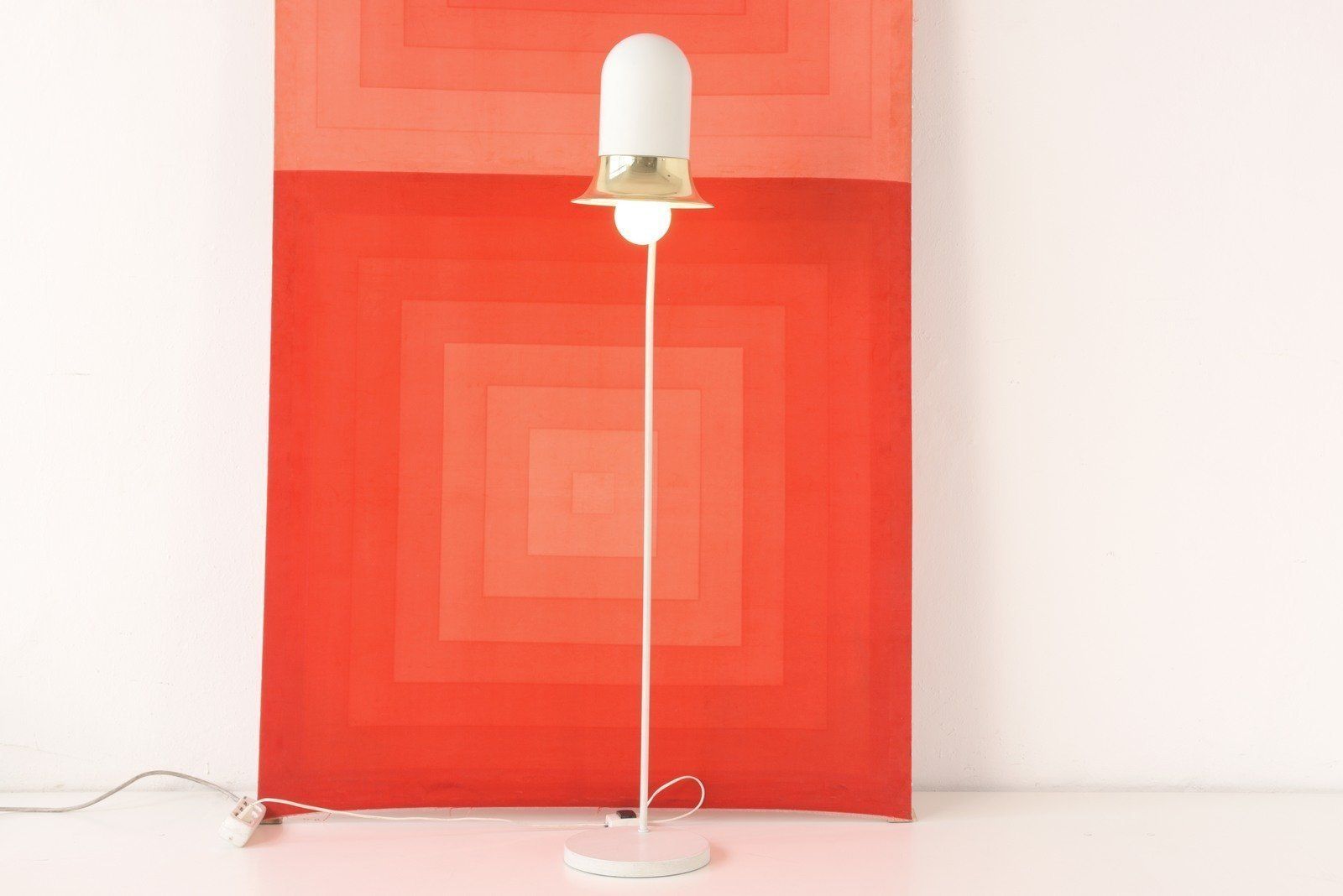 Swiss Floor Lamp, 1970s photo vintage