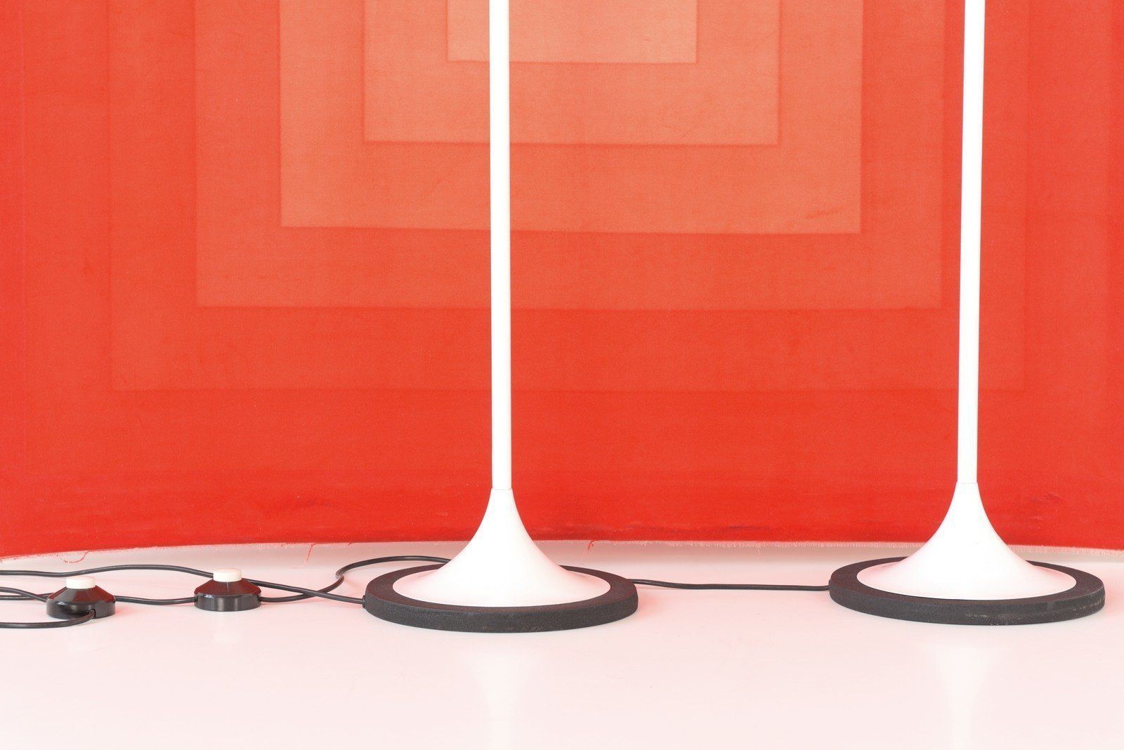 Italian Floor Lamps From Stilnovo, 1960s, Set Of 2 photo vintage