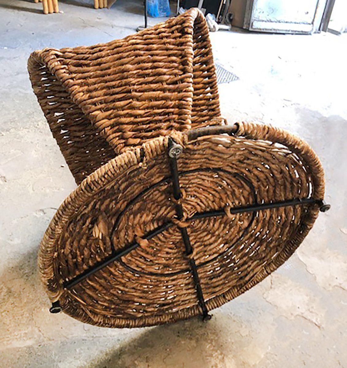S Chair In Braided Rope By Marzio Cecchi, Italy, 1970s photo buy