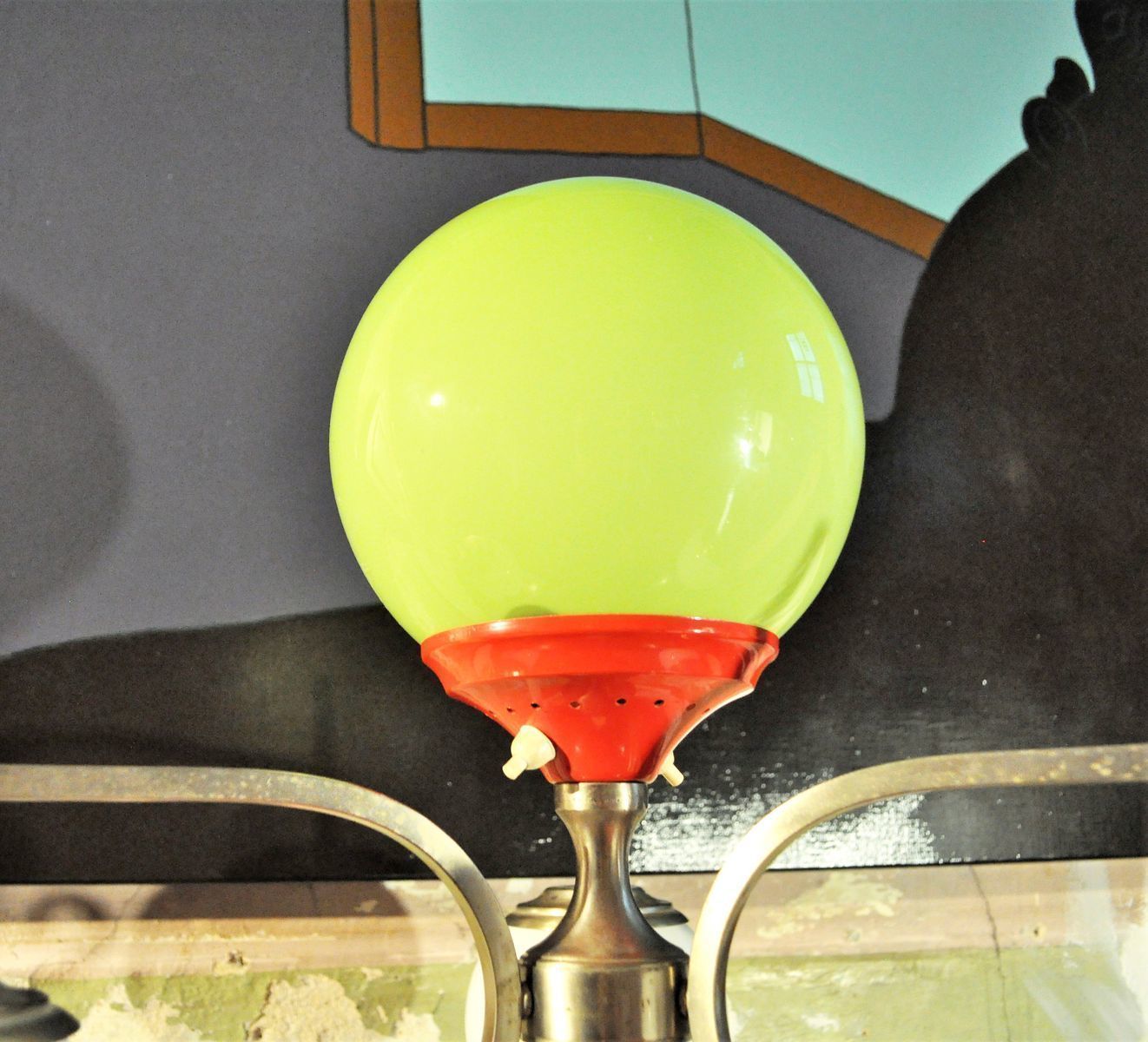 Italiaanse Vloerlamp, Jaren 1960 photo Verlichting