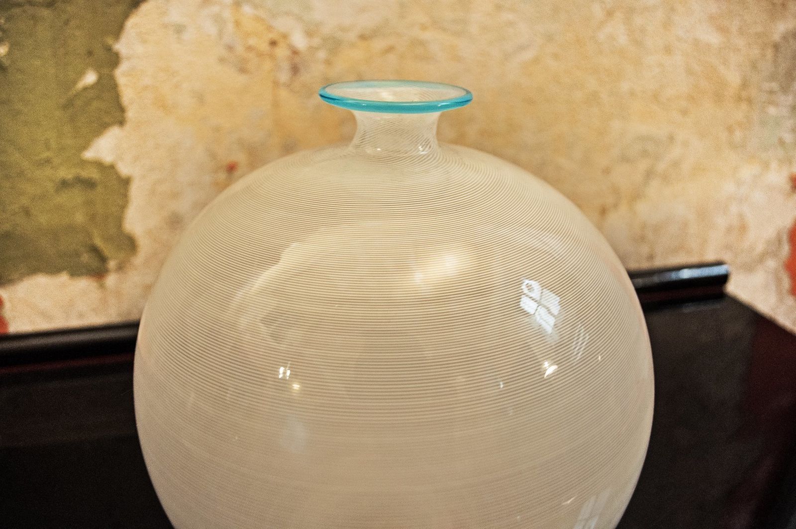 Italiaanse Murano Glazen Vaas Van Ercole Barovier Voor Barovier & Toso, Jaren 1980 photo for sale