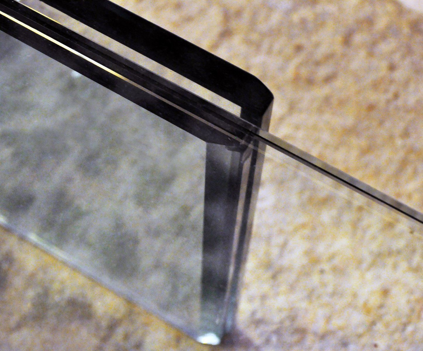 Vintage Italian Glass Burano 183 Coffee Table By Hiroyuki Toyoda For Simon Gavina, 1981 photo 1404.0