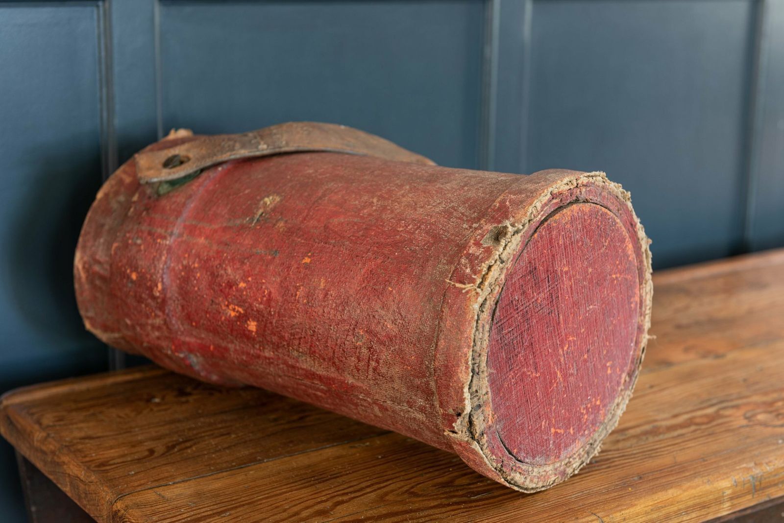 Ww1 Period Leather Cordite Carrier photo for sale