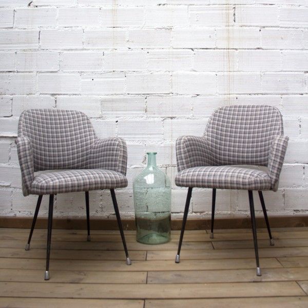 Upholstered Executive Style Armchair, France, 1960's photo for sale