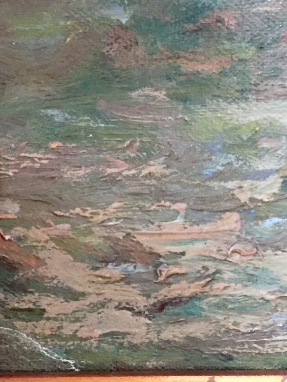 Sarrazin (French, Early 20c) Impressionist Oil Of Young Naked Woman, Dated 1914 photo vinterior