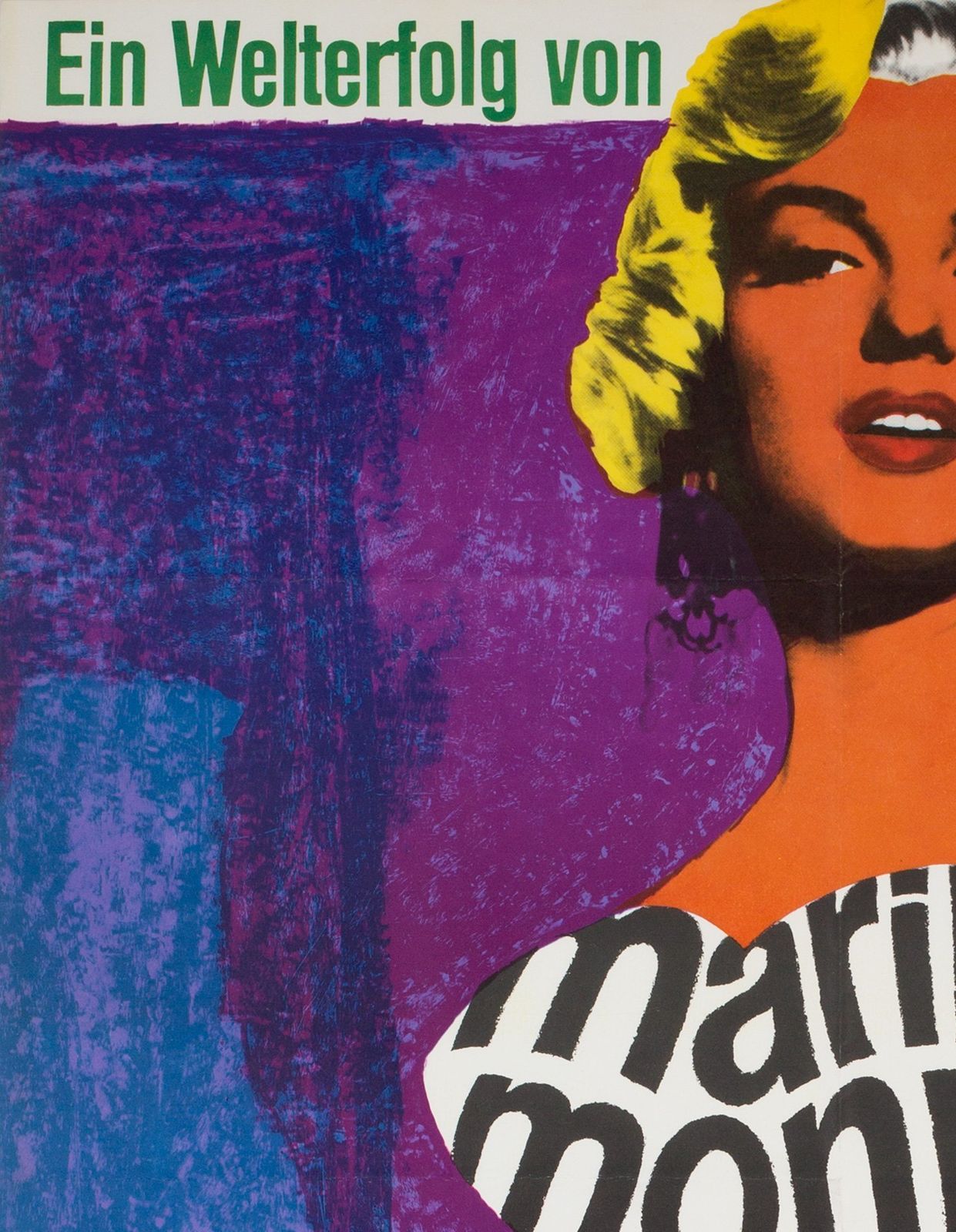 The Seven Year Itch R1966 German A1 Film Movie Poster, Fischer Nosbisch, Marilyn Monroe photo furniture
