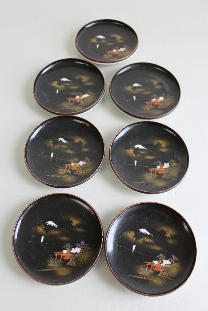95.0 Black Satsuma Part Tea Service photo