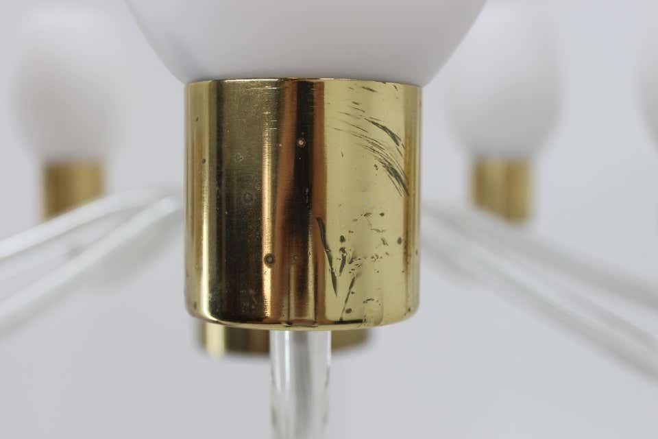 2596.0 Mid Century Big Chandelier By Kamenický šenov,1960s photo