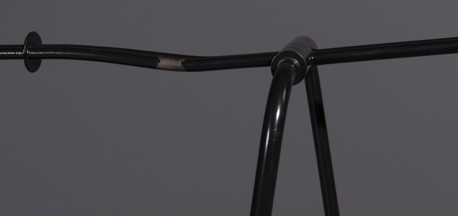 Vloerlamp Van Zwart Gelakt Metaal Met Draaibare Arm photo furniture
