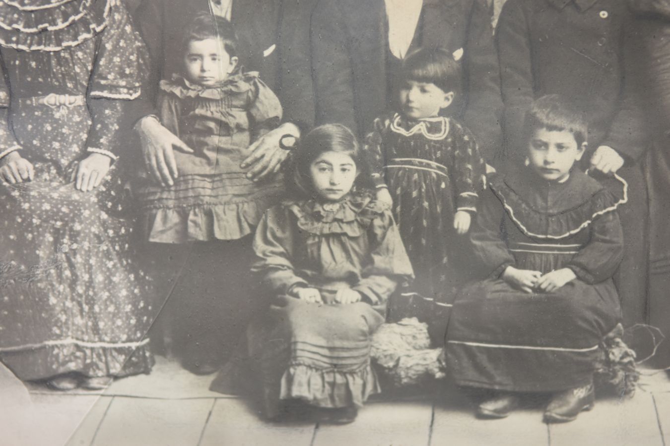 Family Photo Of Turkish Caucasians Around 1900 photo 169.0