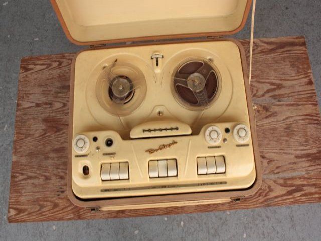 1950 2 Track Tape Recorder Phillips photo Home Decor