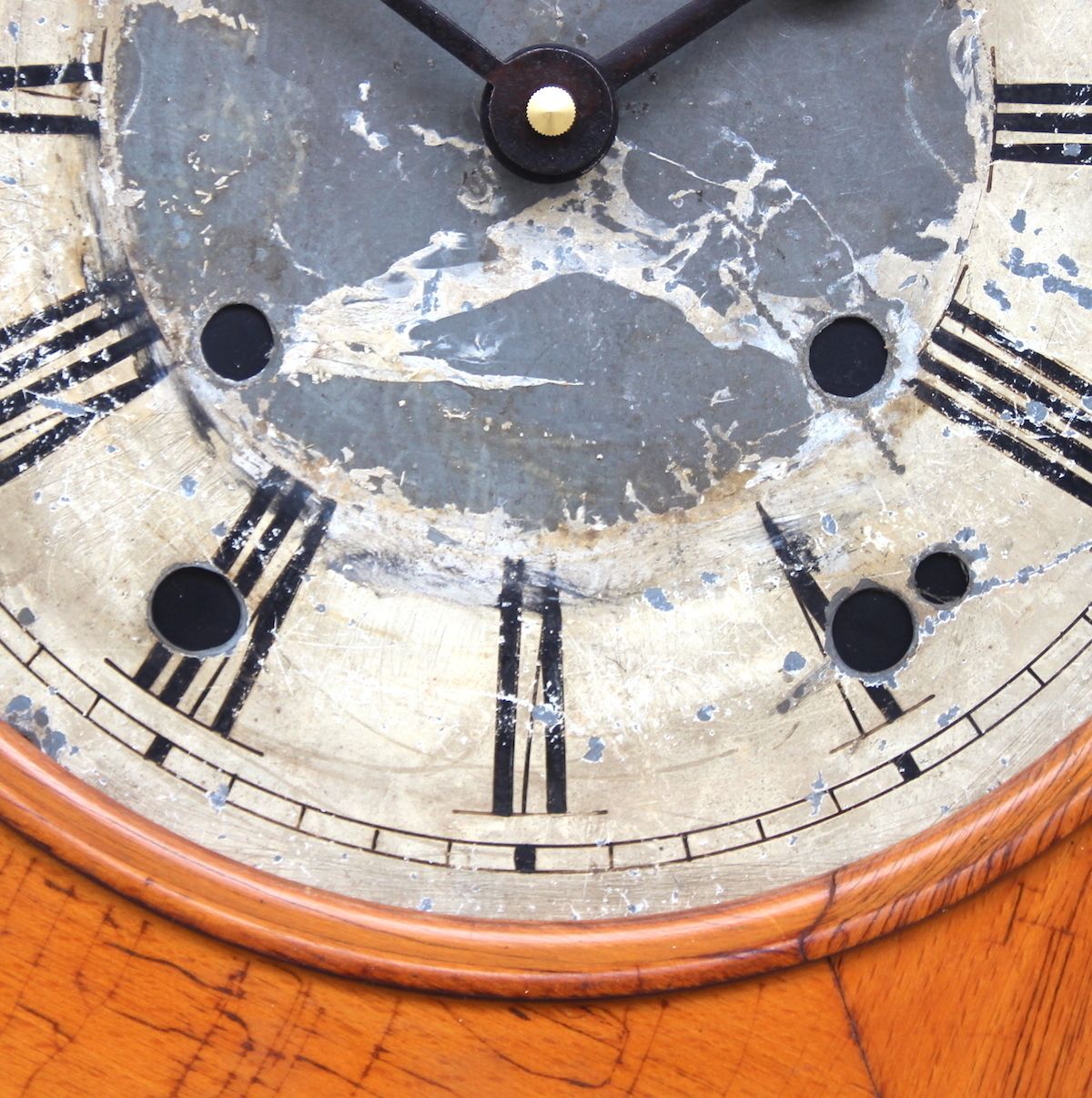 Original European Earlier 20th Century Clock Dial. Fully Guaranteed. photo vinterior
