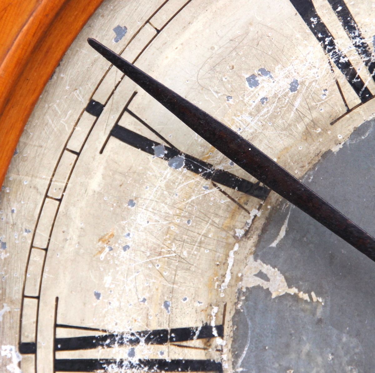 Original European Earlier 20th Century Clock Dial. Fully Guaranteed. photo vintage