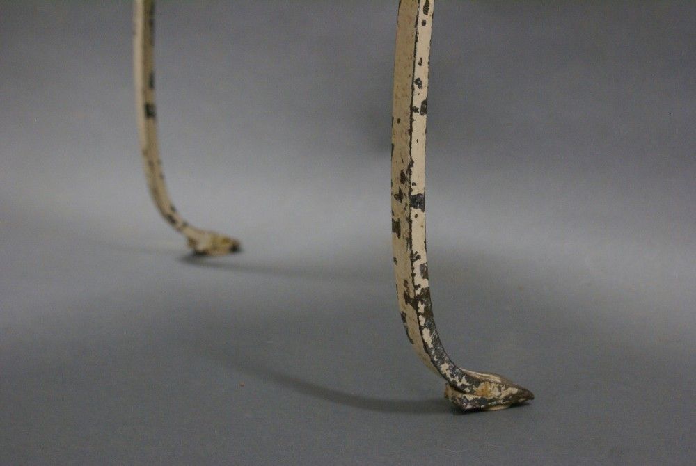 A Very Rare Pair Of 19th Century Wrought Iron Chairs photo buy