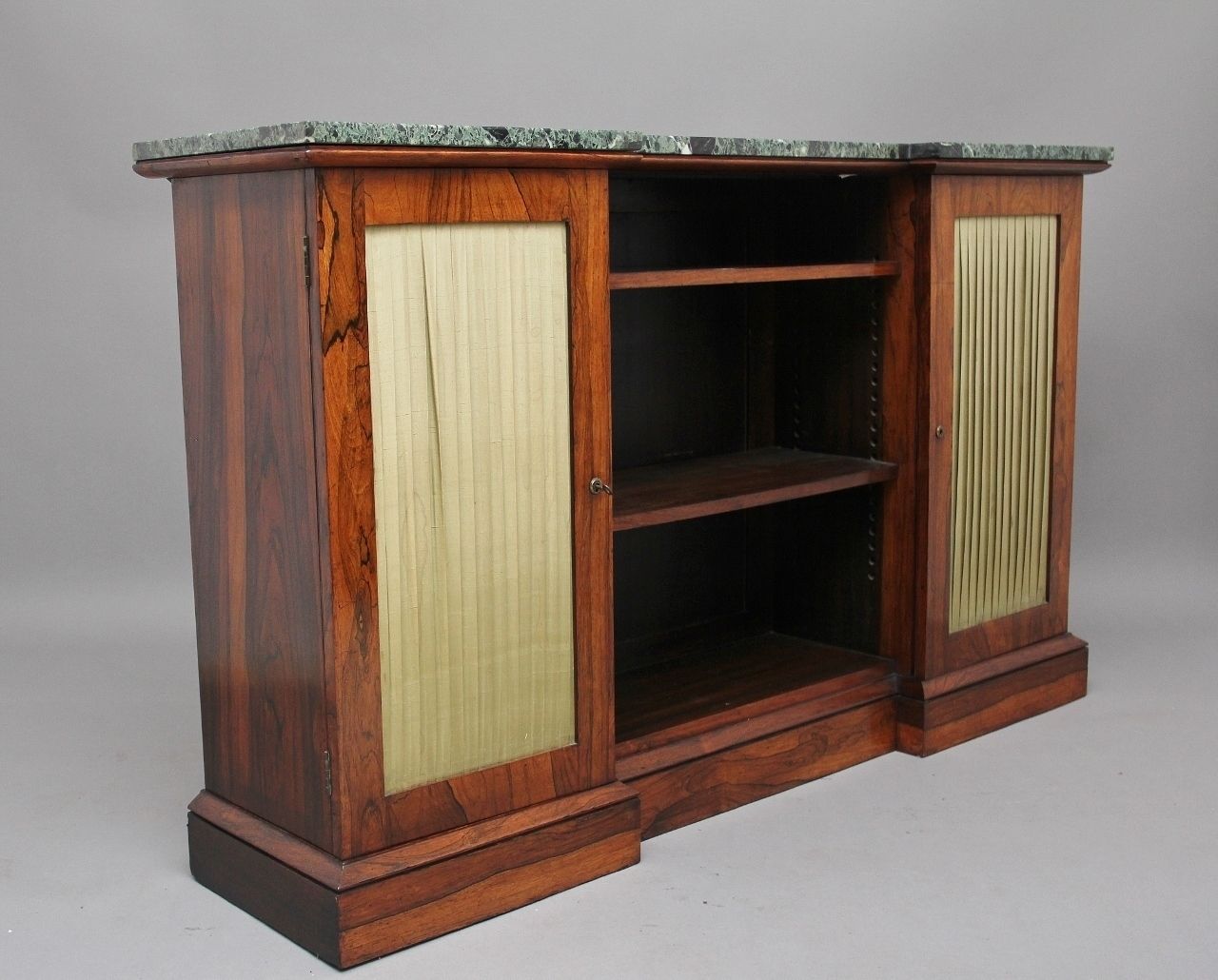 Early 19th Century Rosewood Breakfront Cabinet photo for sale