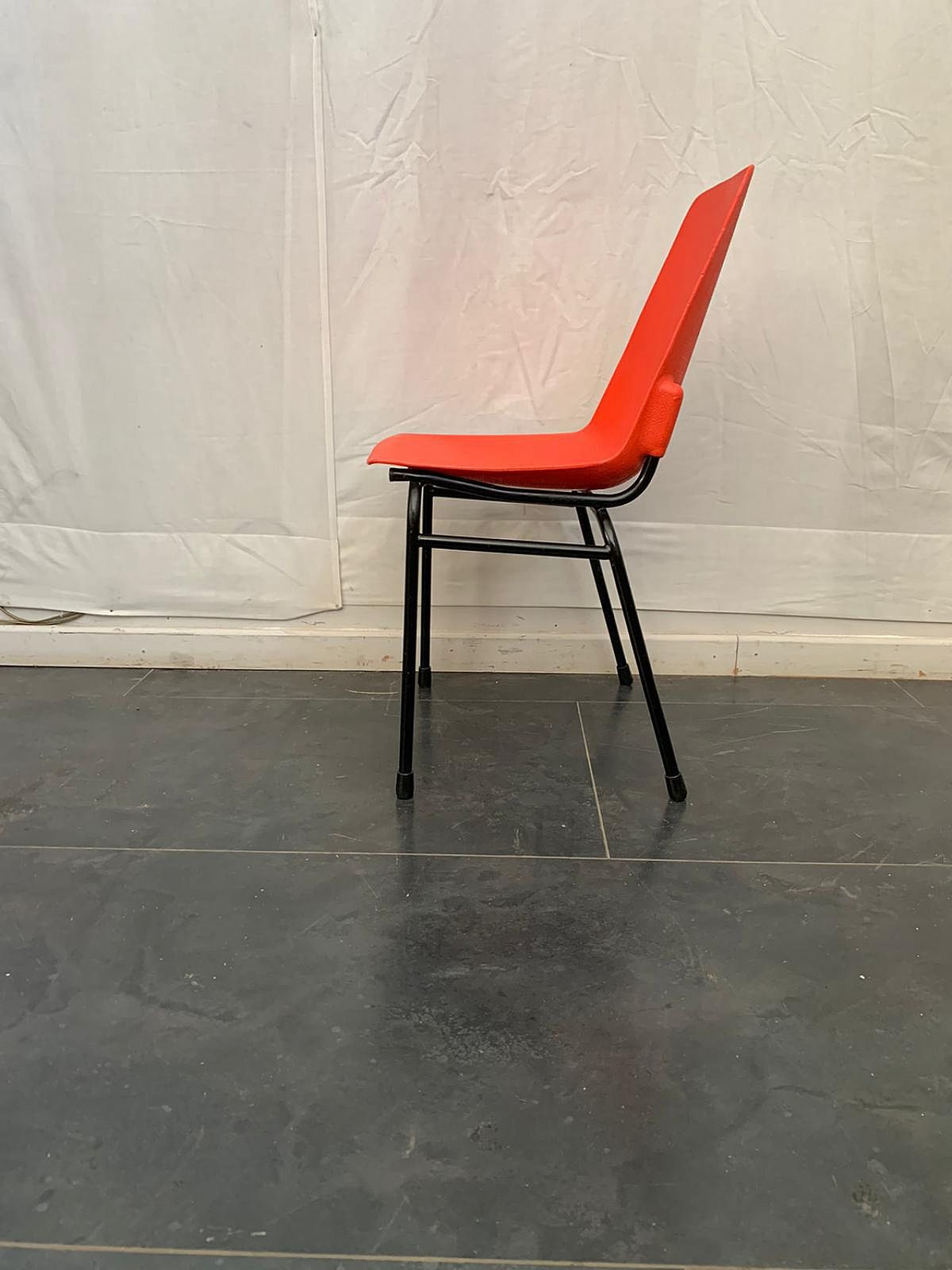 Fantasia Woven Plastic Chair With Metal Frame, 1960s photo Furniture