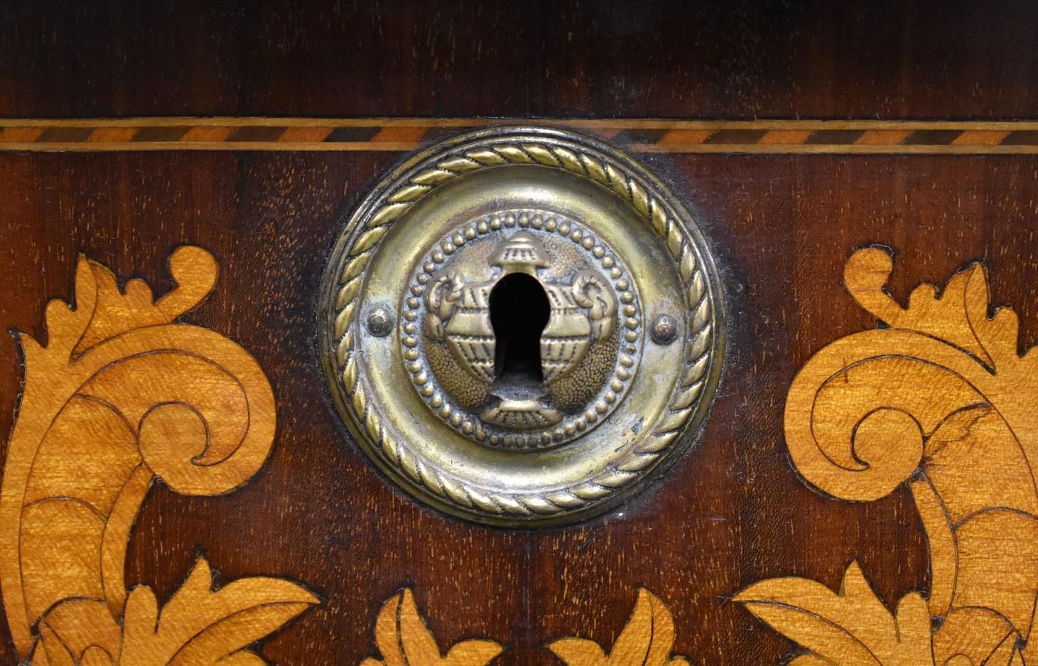 18th Century Dutch Marquetry Chest Of Drawers photo Furniture