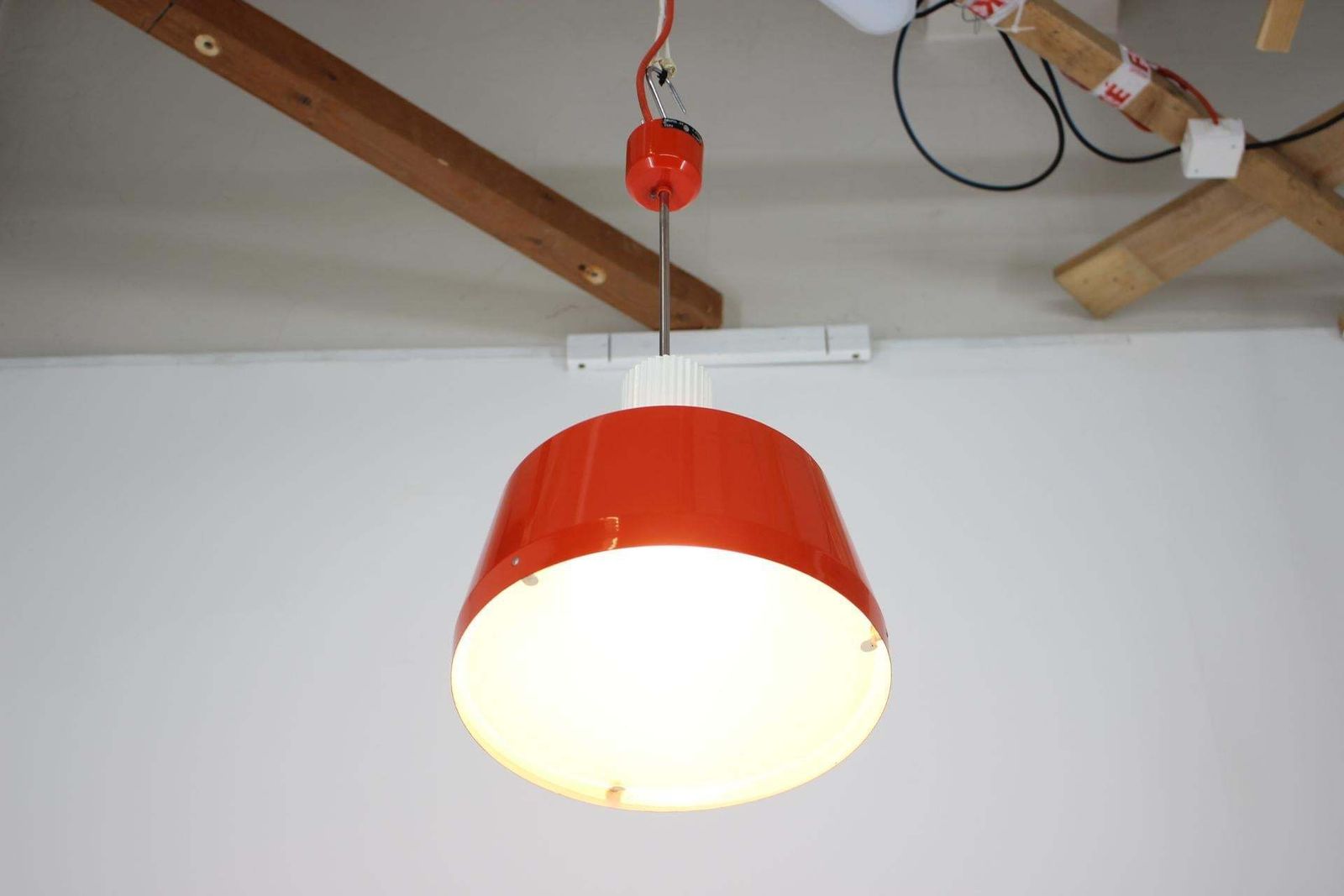 Mid Century Chandelier By Drupol,1970s photo buy