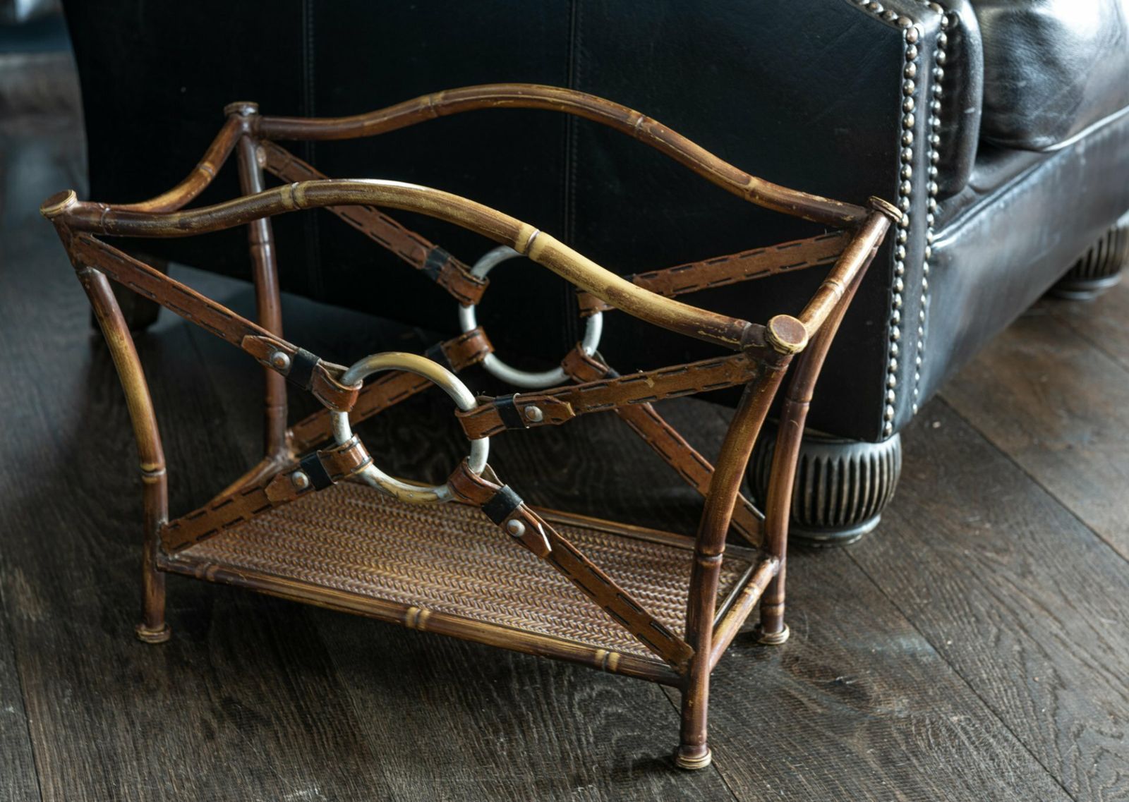 Jaques Agnet Style Magazine Rack