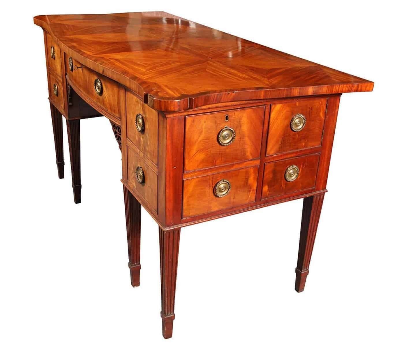 George III Mahogany Sideboard Attributed To Henry Hill Of Marlborough photo 35000.0