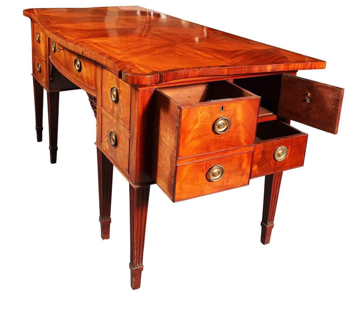 George III Mahogany Sideboard Attributed To Henry Hill Of Marlborough photo vinterior