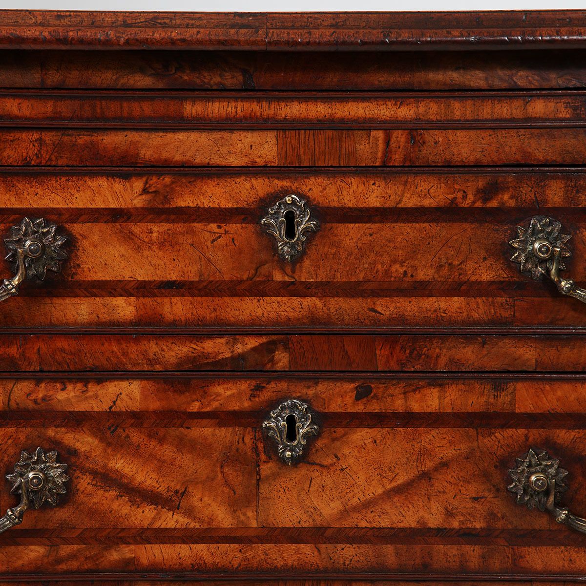 Mid 18th Century George II Mahogany Chest Of Drawers photo for sale