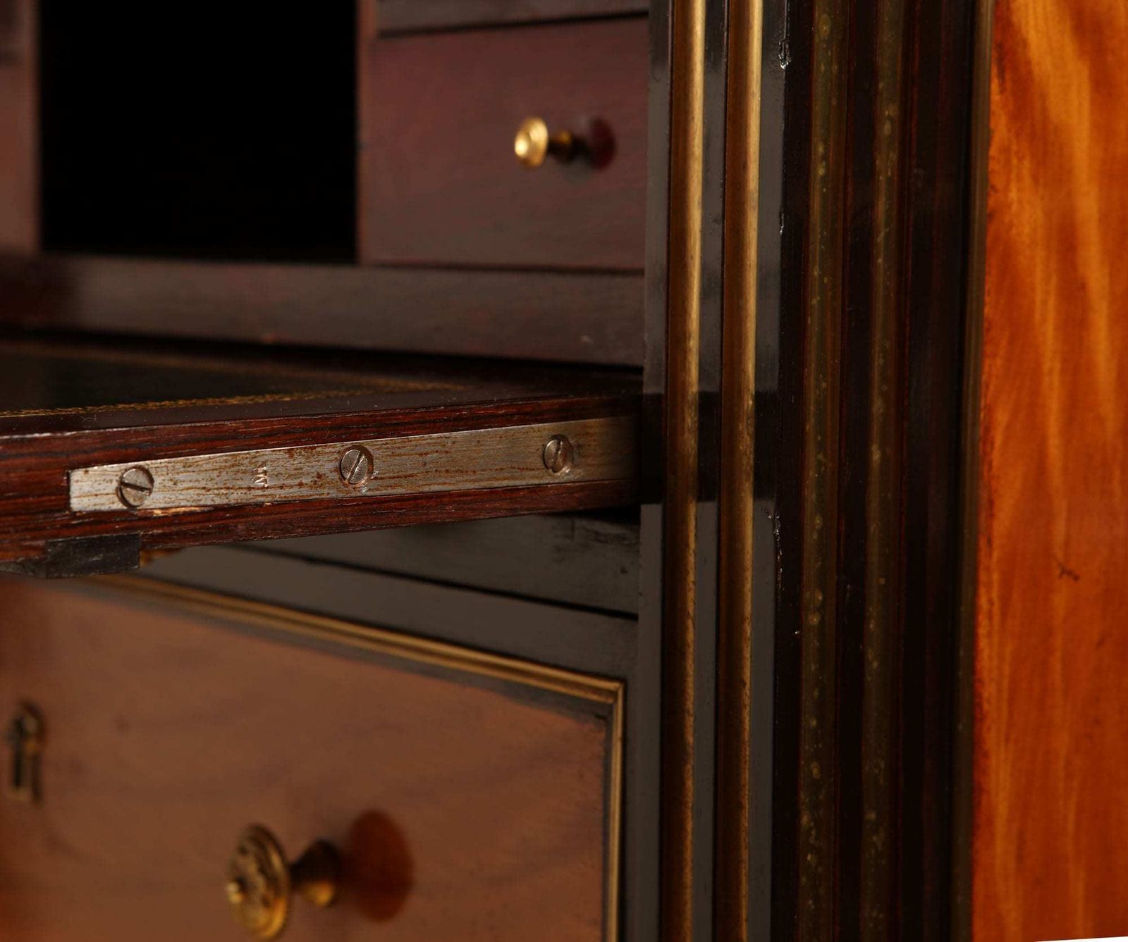 photo buy The Governor Of Stockholm’s Louis XVI Style Satinwood Secretaire Abattant