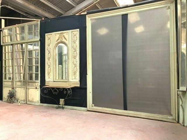 Pretty Louis XVI Style Woodwork In Patinated Wood photo furniture