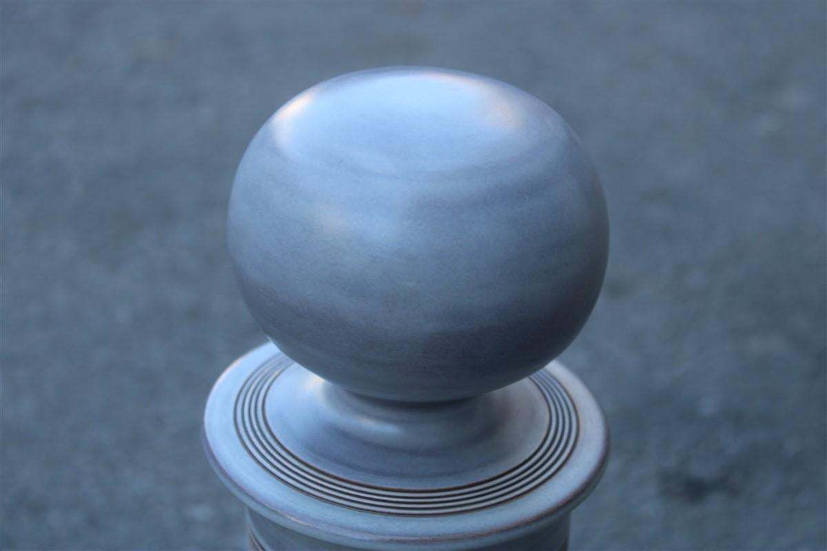 Franco Bucci 1970 Porcelain Ashtray Jar With Lid 1970s Italian Design photo Home Decor