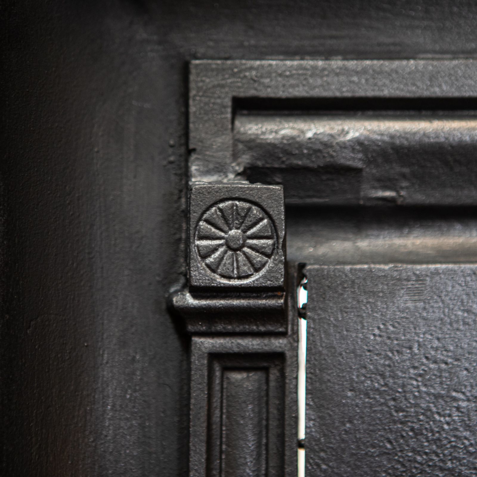 Antique Cast Iron Combination Fireplace photo for sale