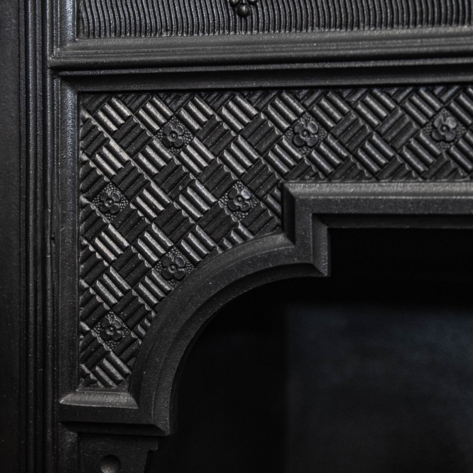 Antique Cast Iron Combination Fireplace photo Home Fixtures