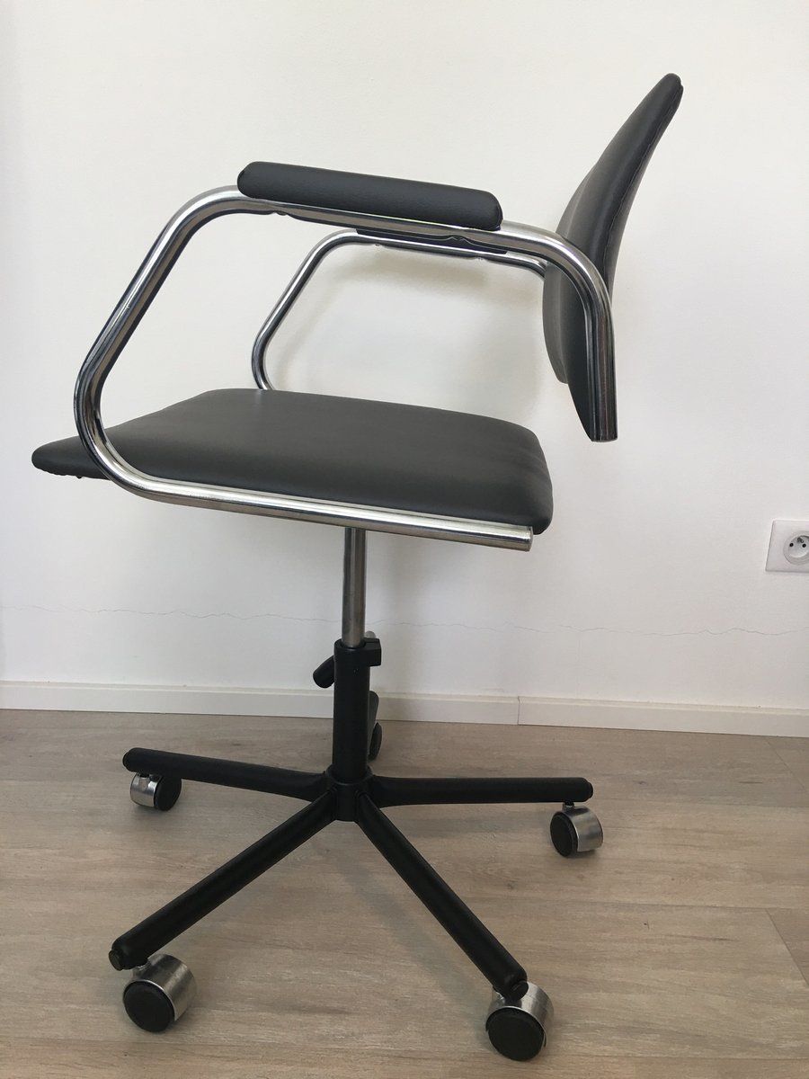 photo for sale Grey Desk Chair From Kovona, 1986