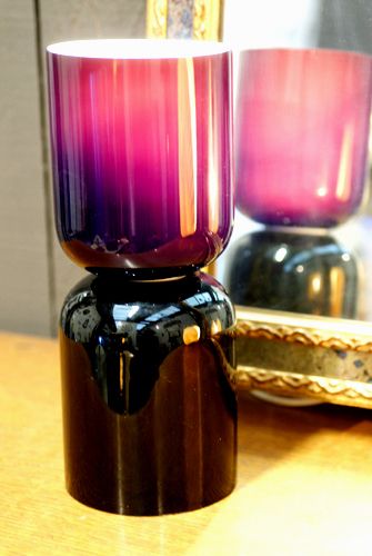 Modern "Diabolo" Purple Lamp photo furniture