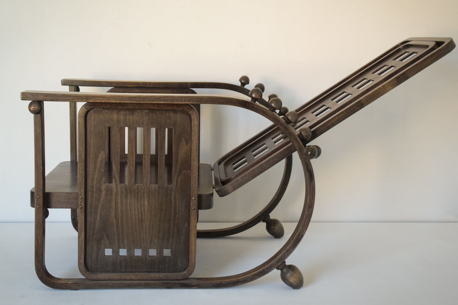 Stoel In De Stijl Van Josef Hoffmann 'Sitzmaschine' – Of Mogelijk Authentiek photo 7803.0