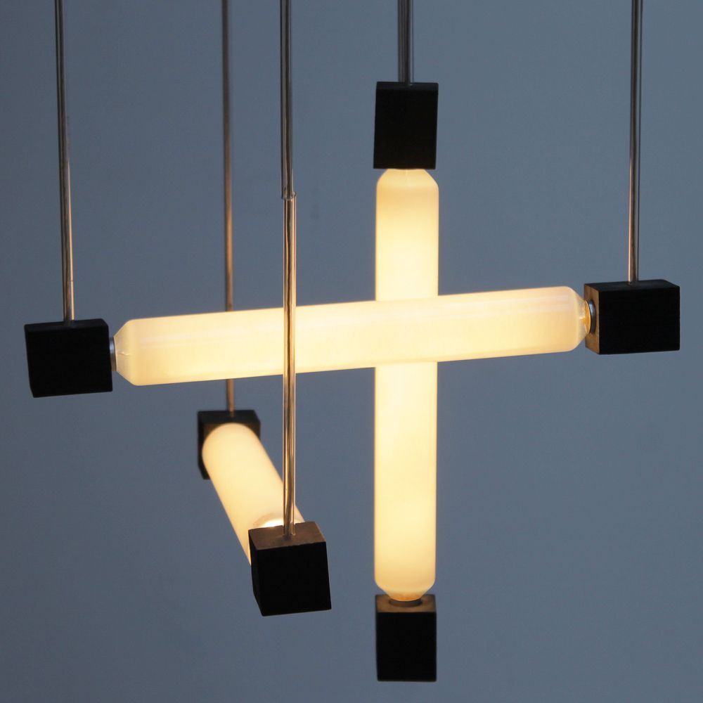 Buizenlamp Toegeschreven Aan Gerrit Rietveld photo vintage