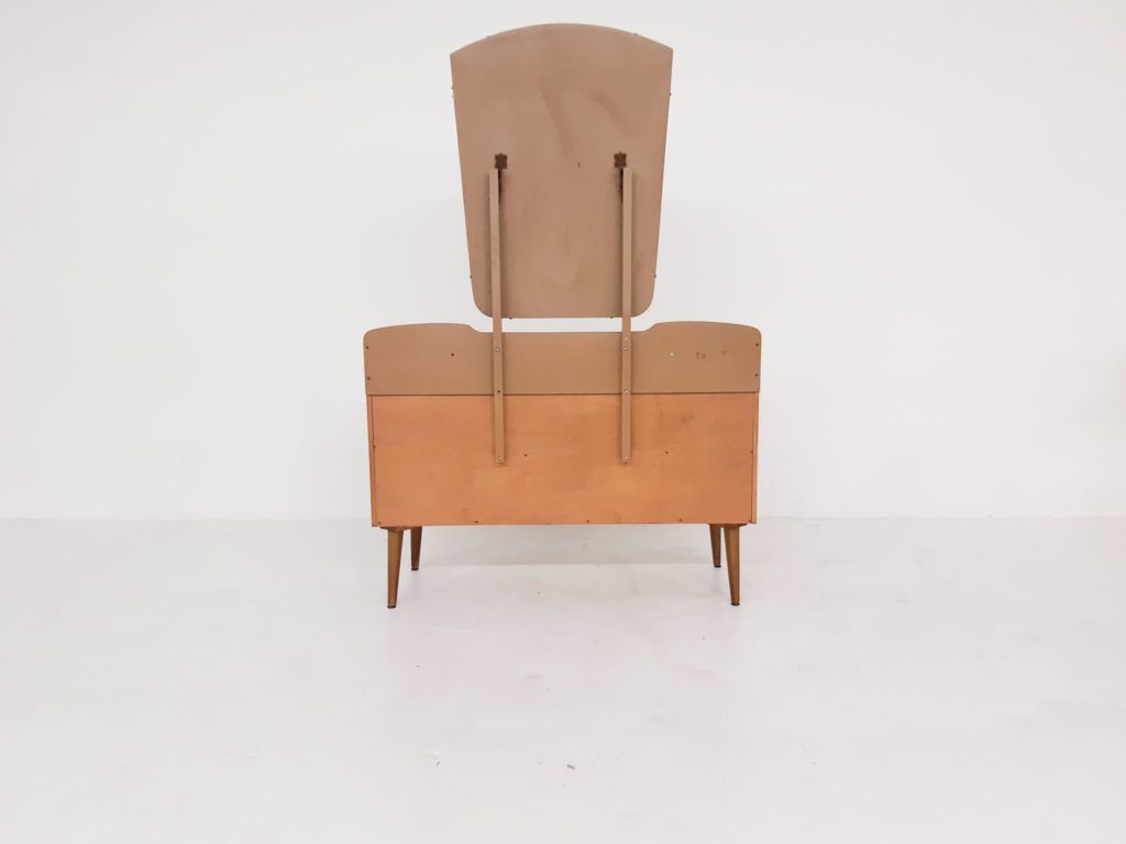 Small Dressing Table / Vanity By Gunther Hoffstead For Uniflex, photo 1490.112