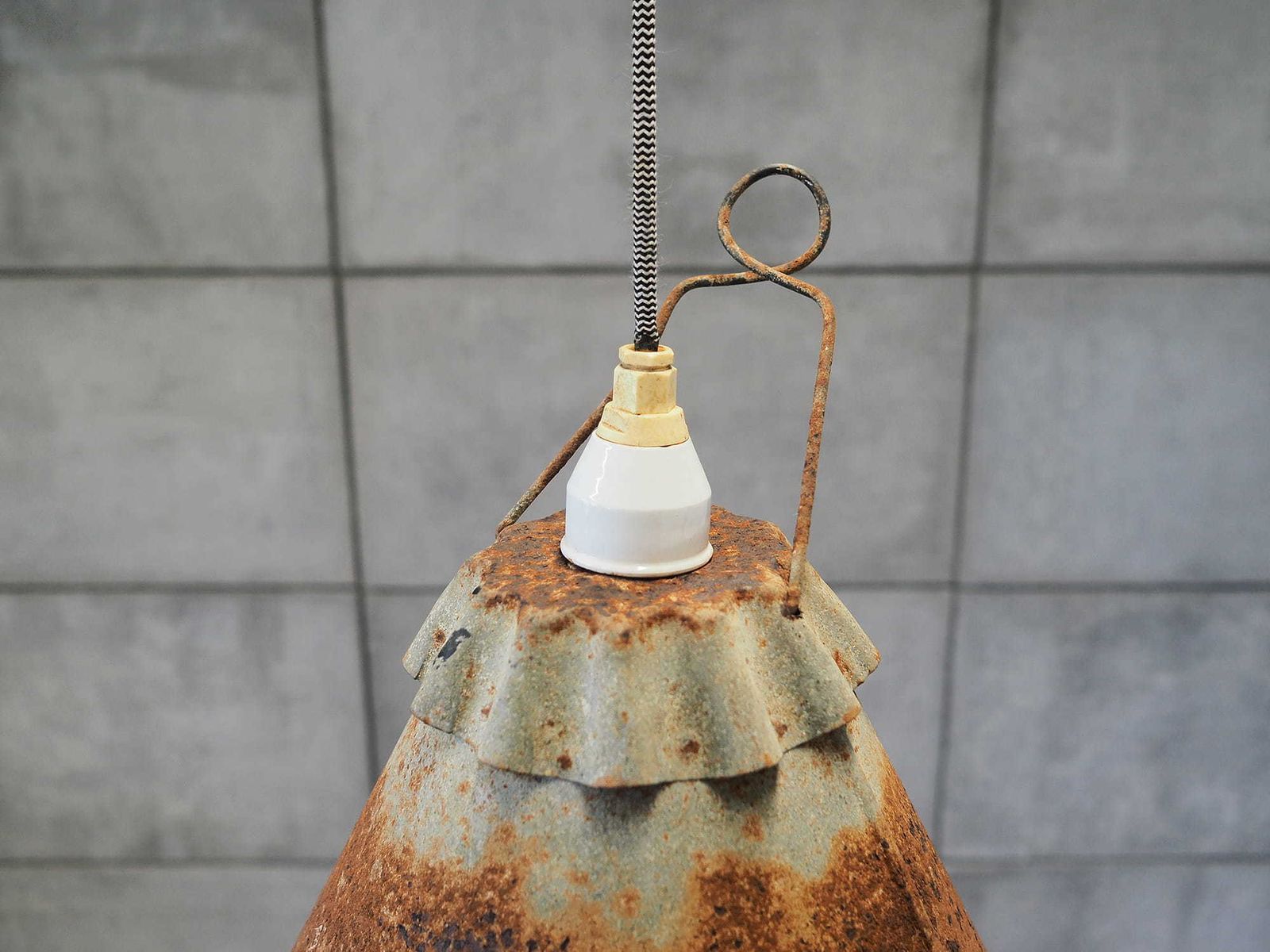 Metal Lamp, Industrial Style, 50s photo 629.0