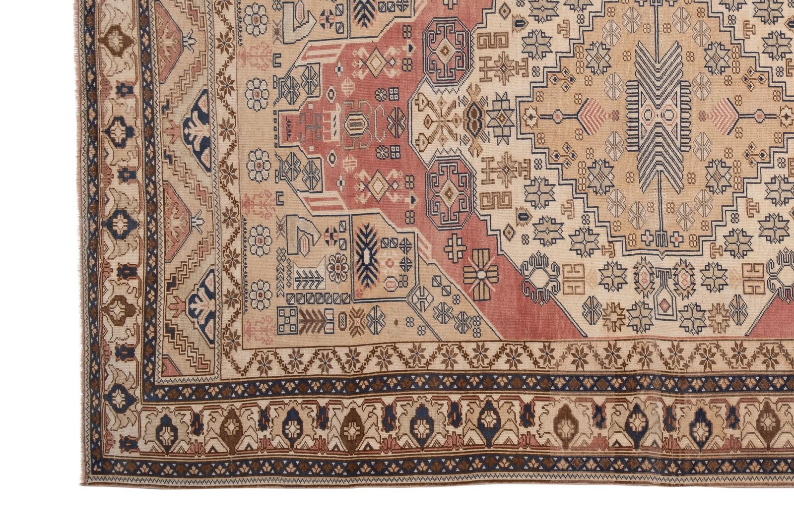 Antique Central Anatolian Turkish Karapinar Rug 6'8" X 10'10" photo Textiles