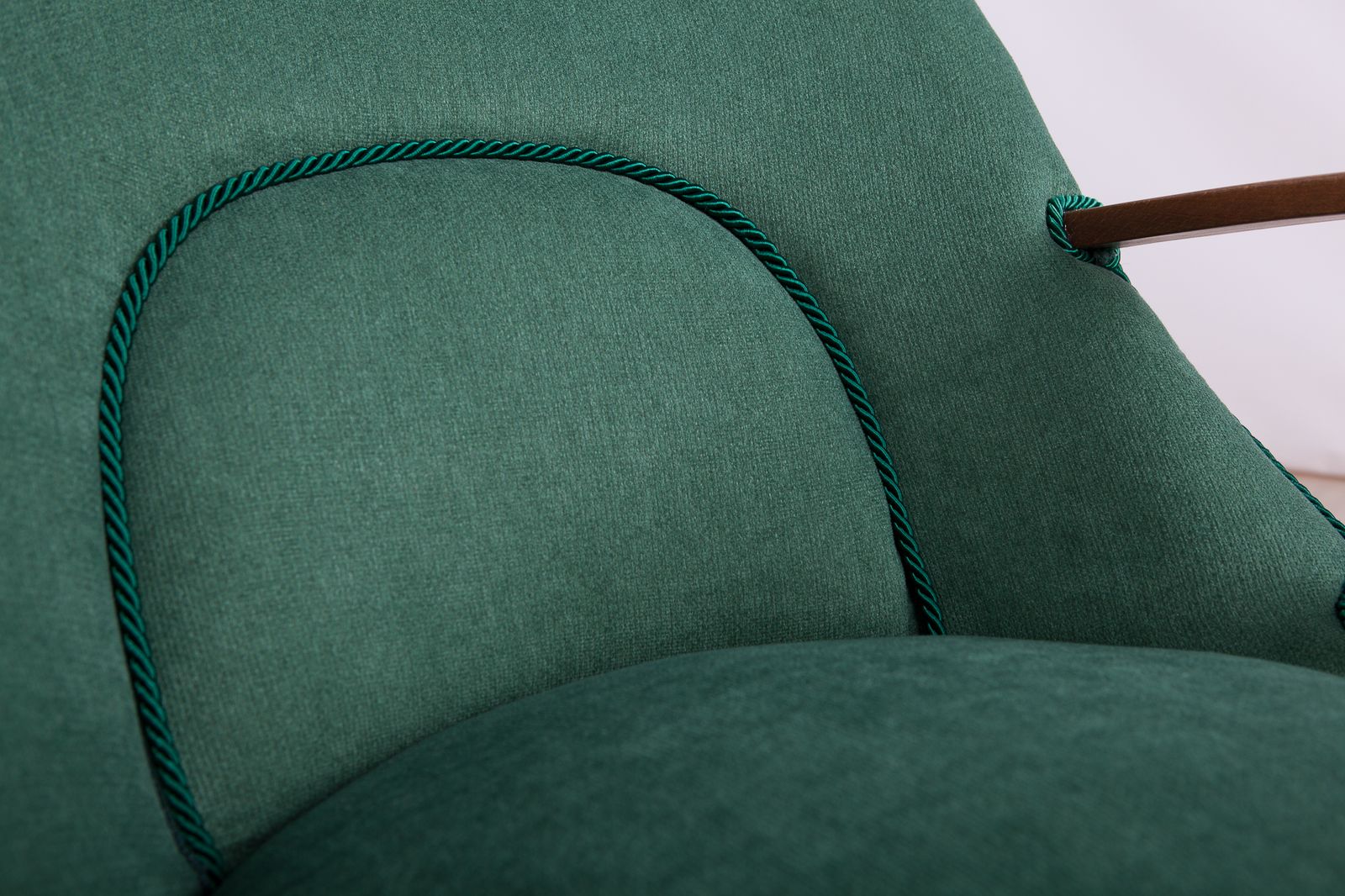 photo for sale Model 345 Armchairs By Janina Jędrychowicz & Konrad Racinowski For Poznan Furniture Factory, 1950s, Set Of 2
