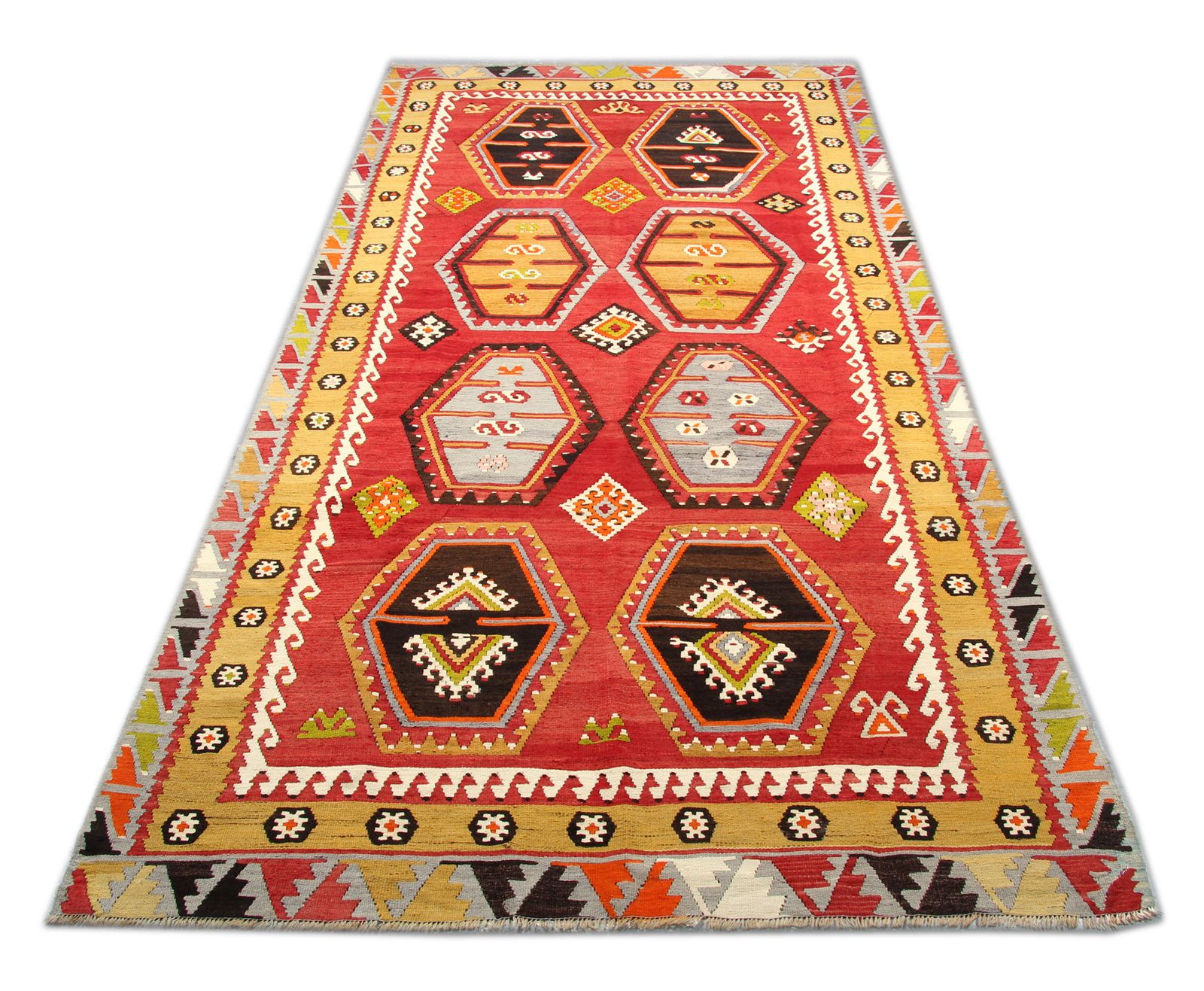 Antique Rugs Anatolian Carpet Rug Turkish, Kilim 154 X 297 Cm photo 3600.0