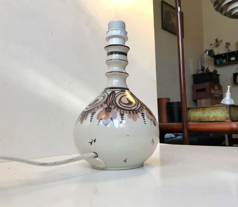 Vintage Pottery Table Lamp By Rosenthal, Germany, 1970s photo for sale