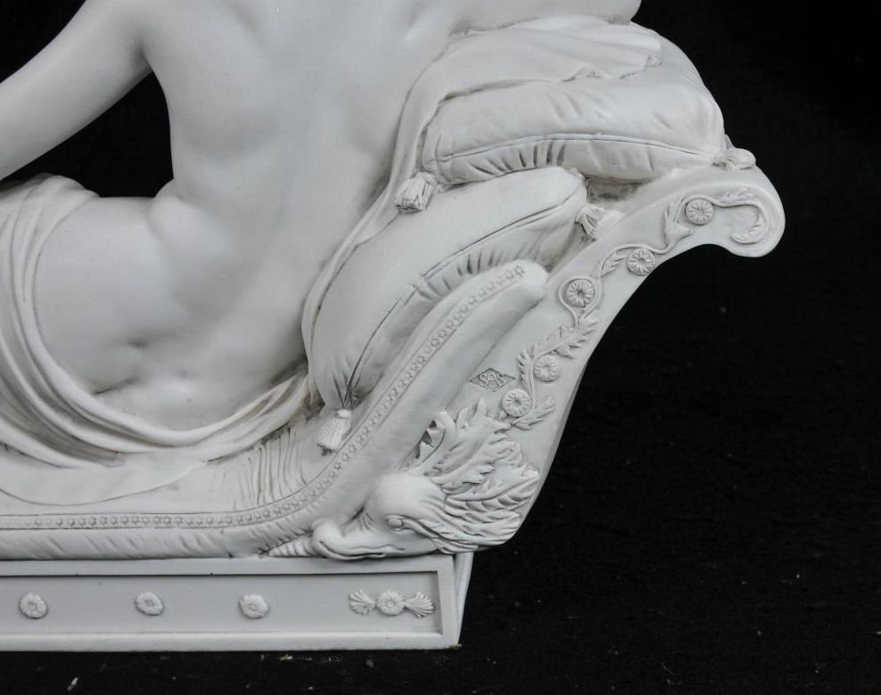 Italian Reclining Venus Nude Female By Canova Paolina Borgheses Victorious photo for sale