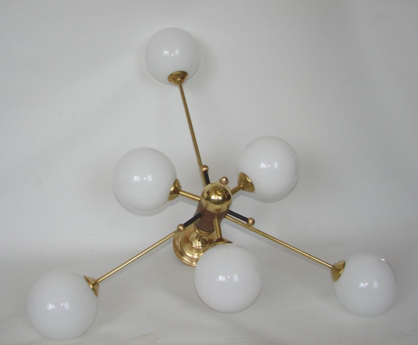 photo furniture Stilnovo Style Chandelier, 60s