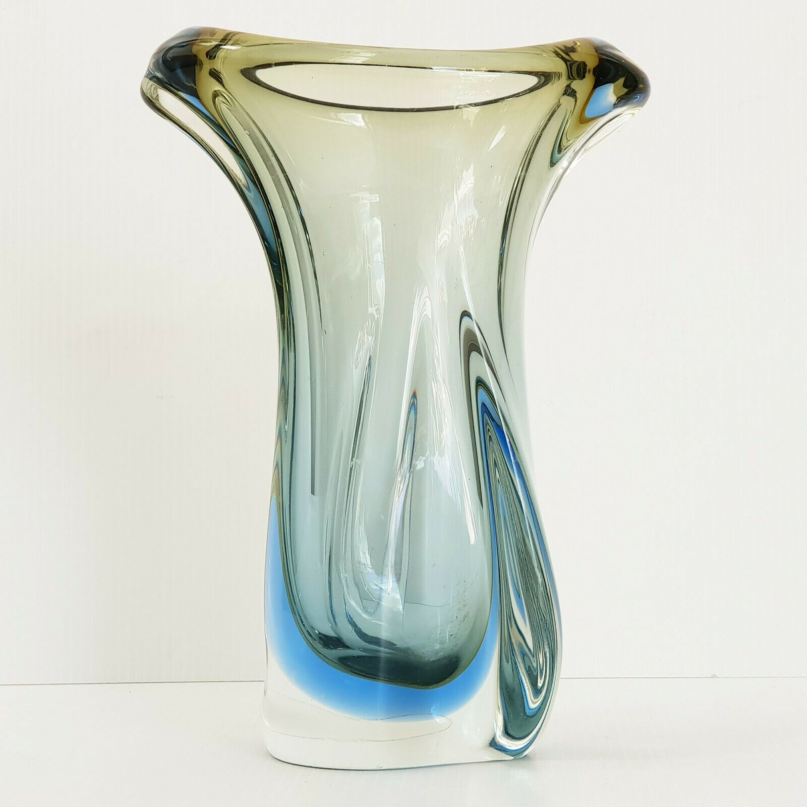 Italiaans Murano Vaas, Vintage Jaren 1960