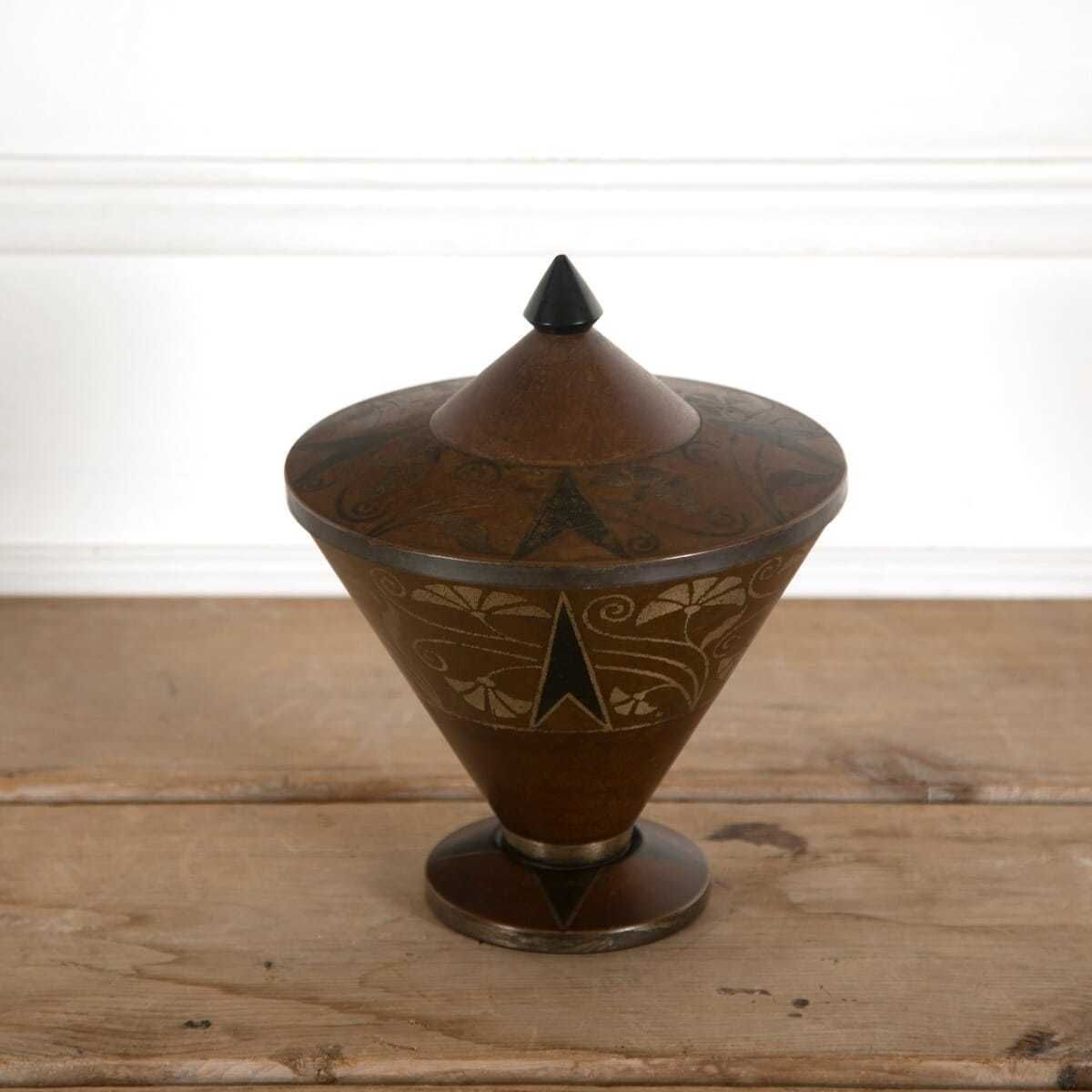 Art Deco Dinanderie Vase And Cover photo furniture
