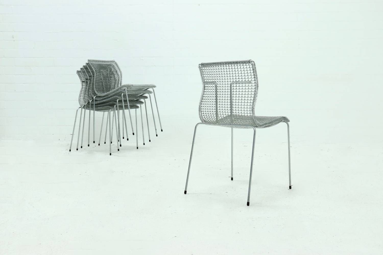 Set Of 6 Dining Chairs By Niall O'flynn For 'T Spectrum, 1997 photo 1612.0