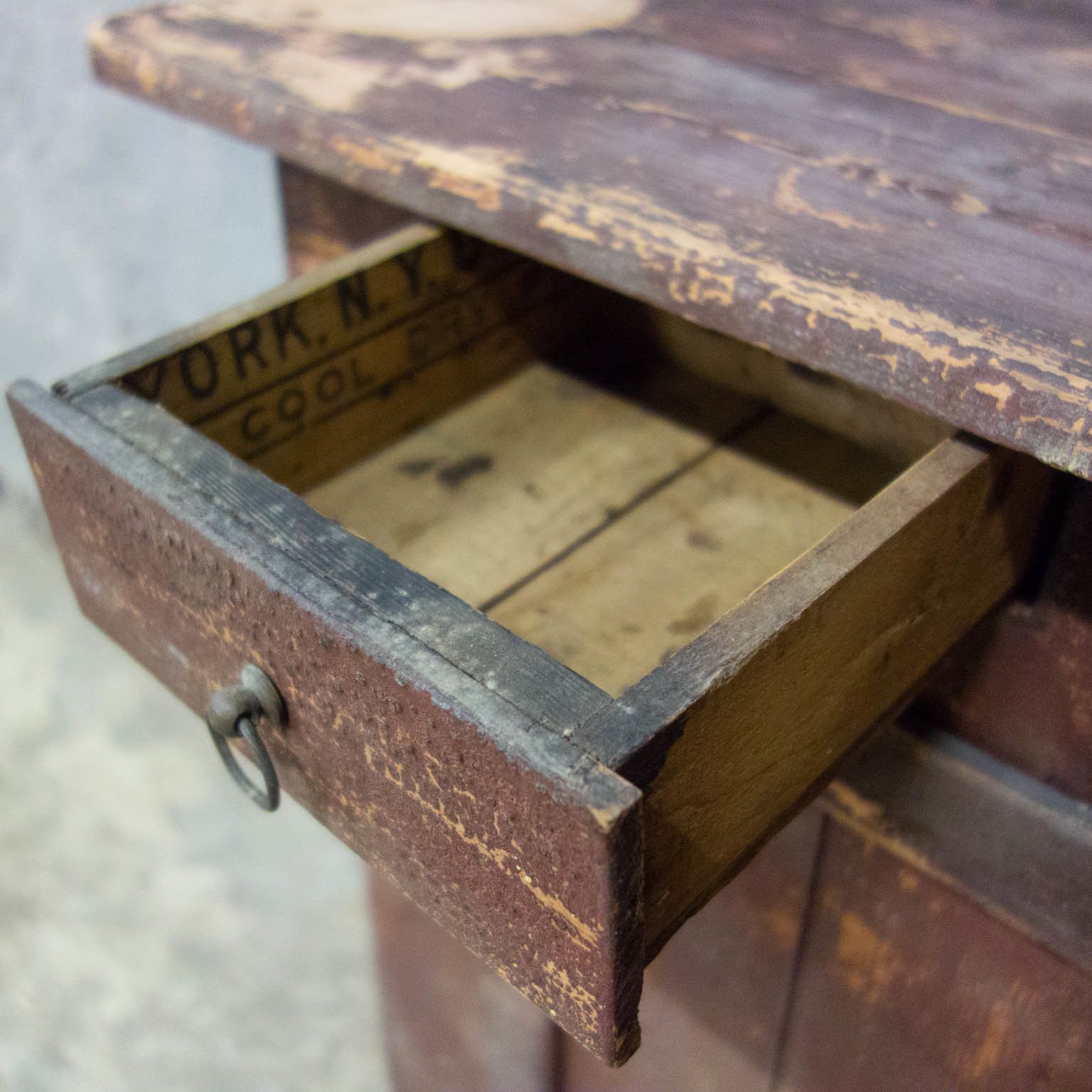 photo for sale Brocante French Kitchen Cabinet